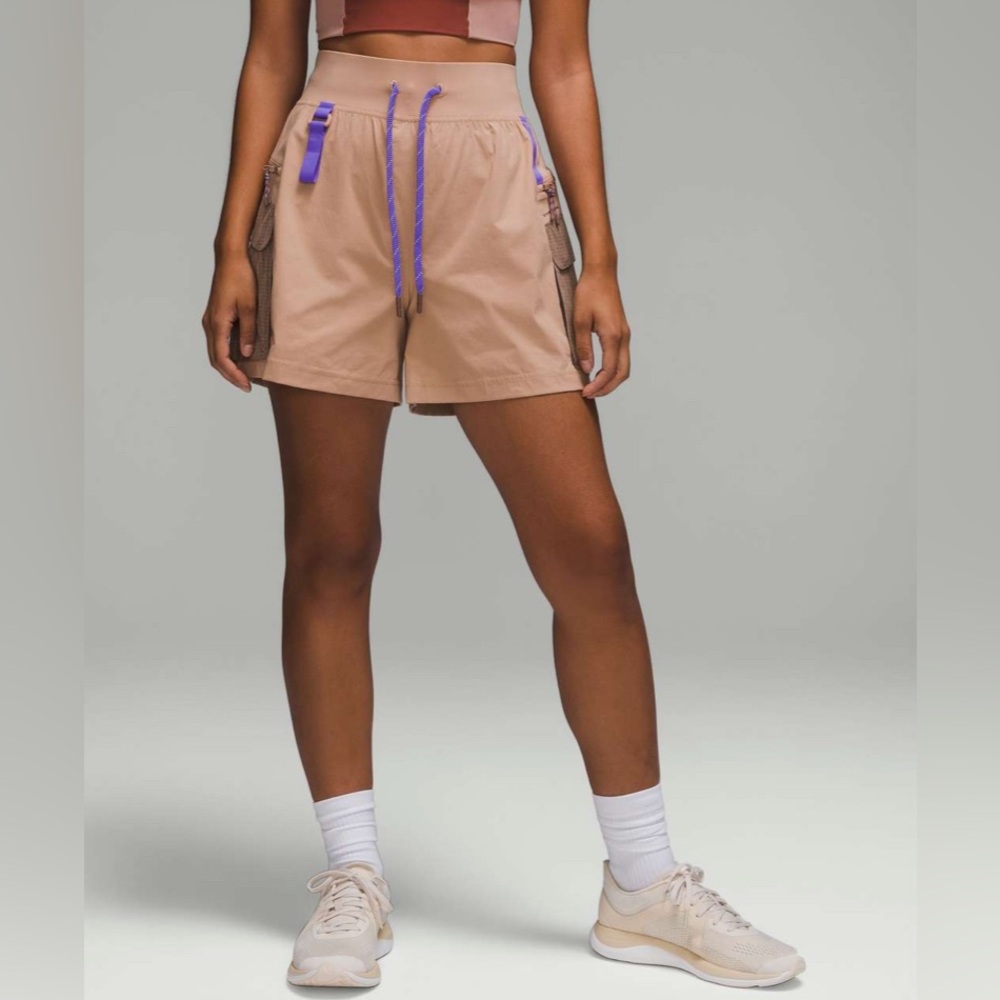 lululemon athletica Tan Athletic Shorts